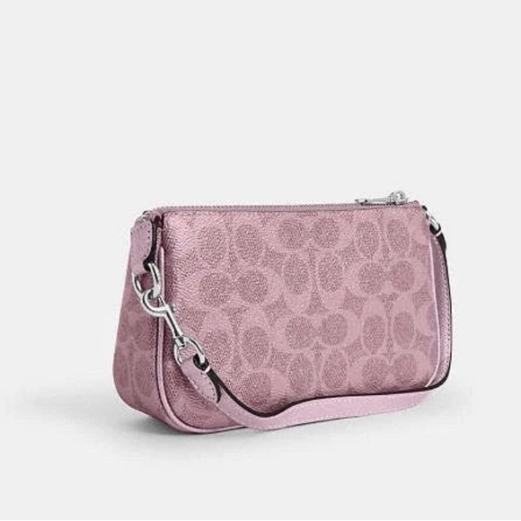 NWT Coach Boxed Nolita 19 And Nolita Bag Charm Set With Gift Box CCK96 Pink/Rose - Picture 3 of 7